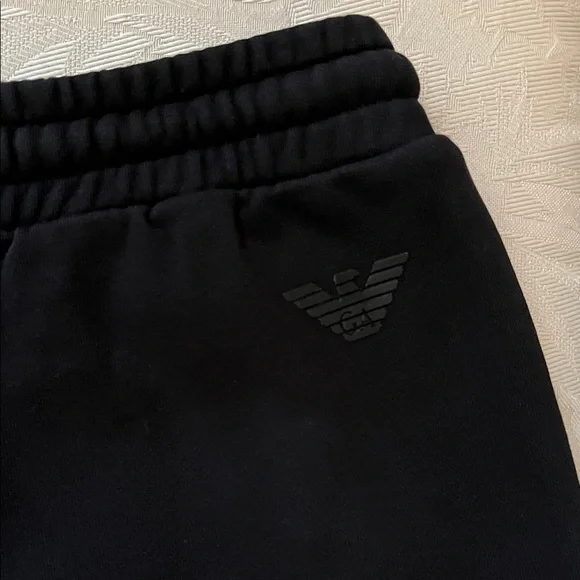 Emporio Armani Men Black Sweatpants (Size: M) - Picture 6 of 8
